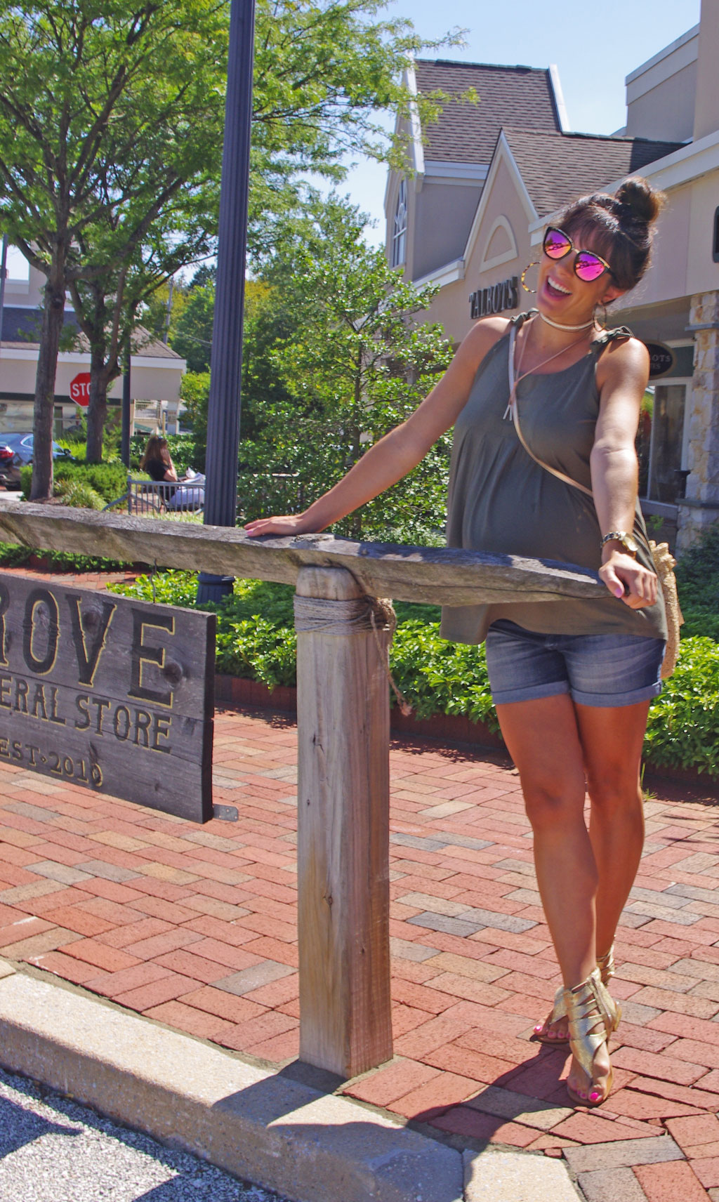 green-flowy-tank